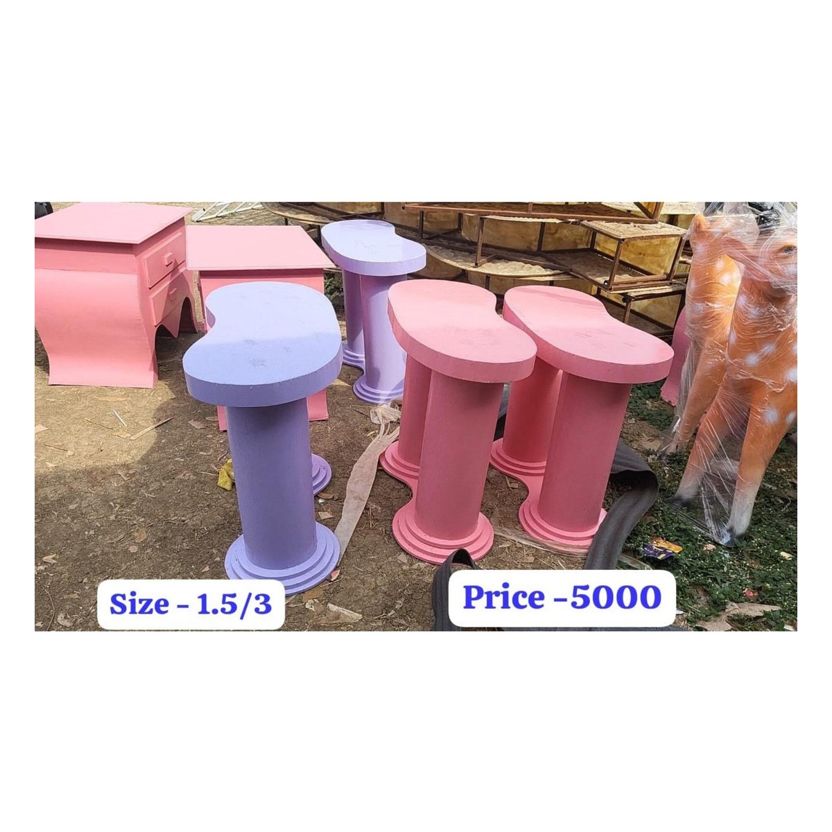 Fibre & Wooden Props — FW4
