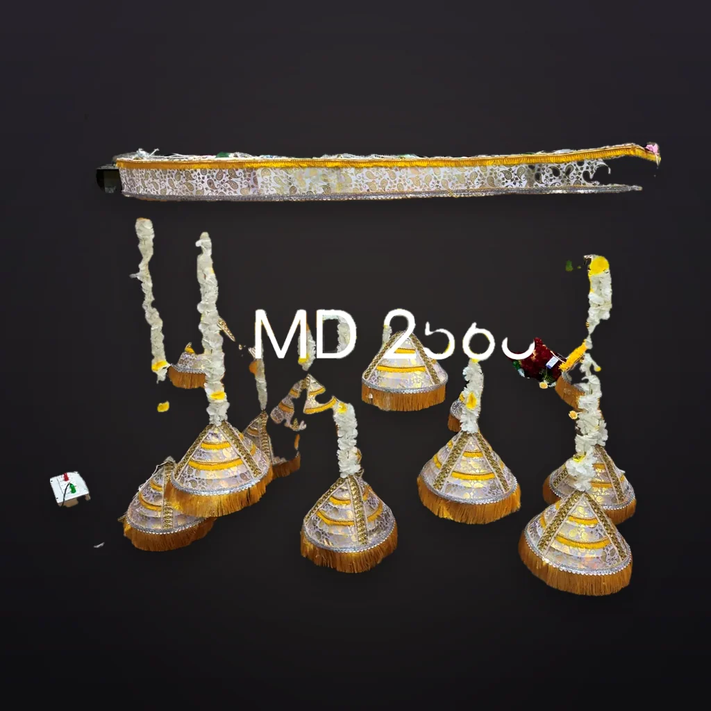 MD-2568 Golden Bell Tassel Hanging