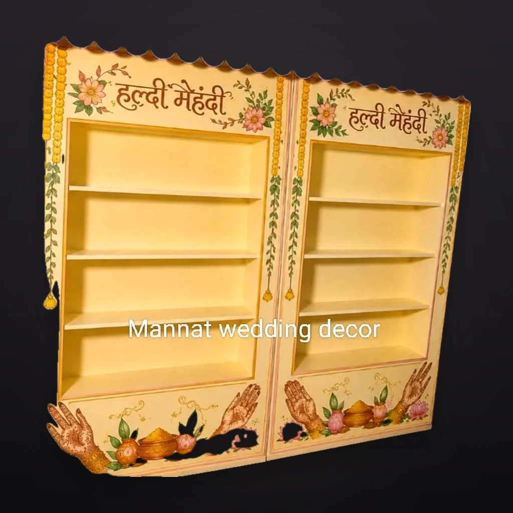 Haldi Mehendi Display Counter