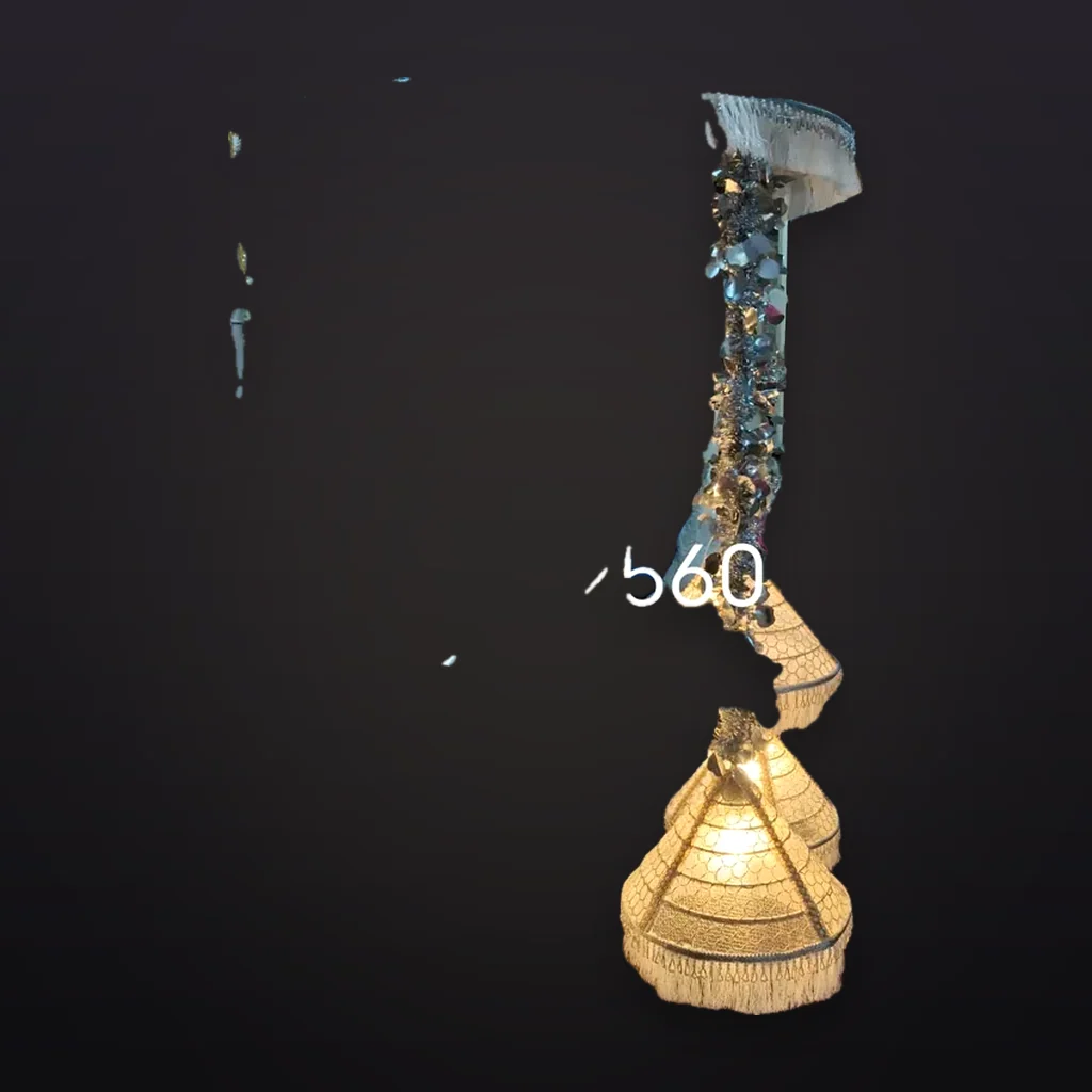 MD-2560 Cane Cone Cluster Chandelier