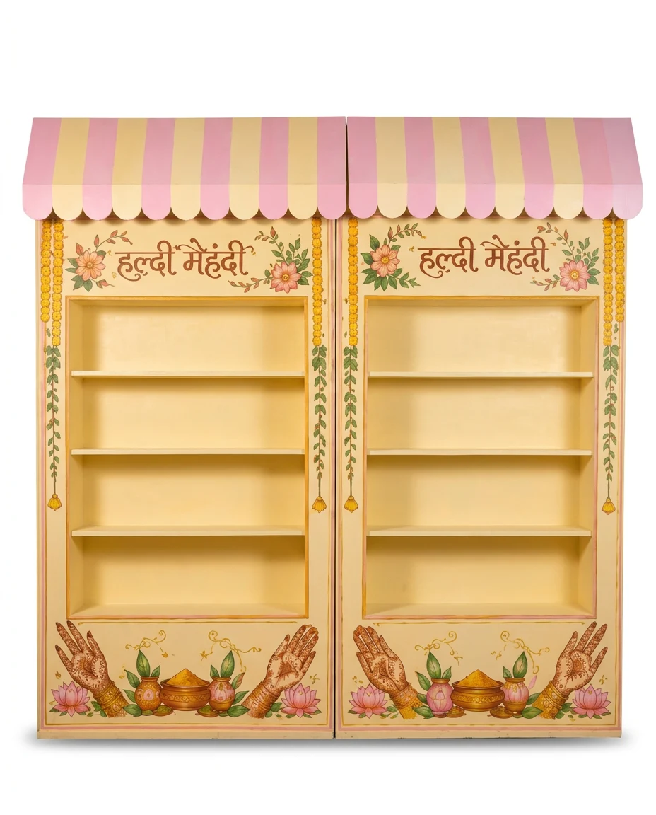 Haldi Mehendi Shelf Stall