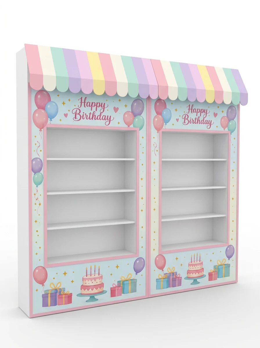 Happy Birthday Shelf Stall